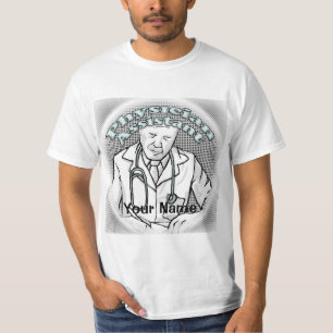 T-shirt Assistant médical masculin