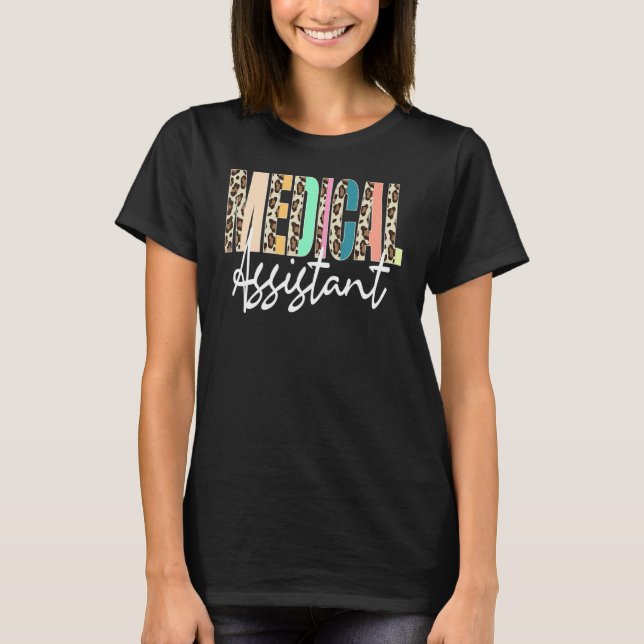 T-shirt Assistant Médicale Infirmière Infirmière Assistant (Devant)