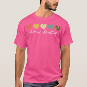 T-shirt Assistant Médicale Infirmière Vie Docteur adjoint