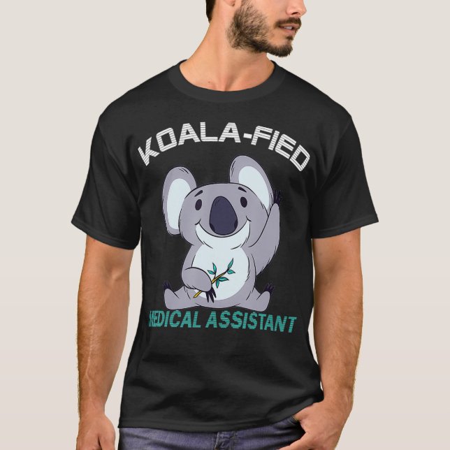 T-shirt Assistant Médicale Koalafied Qualifié MA  (Devant)