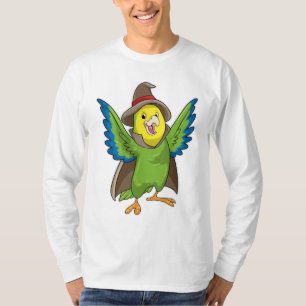T-shirt Assistant Parrot en tant qu'assistant avec Casquet