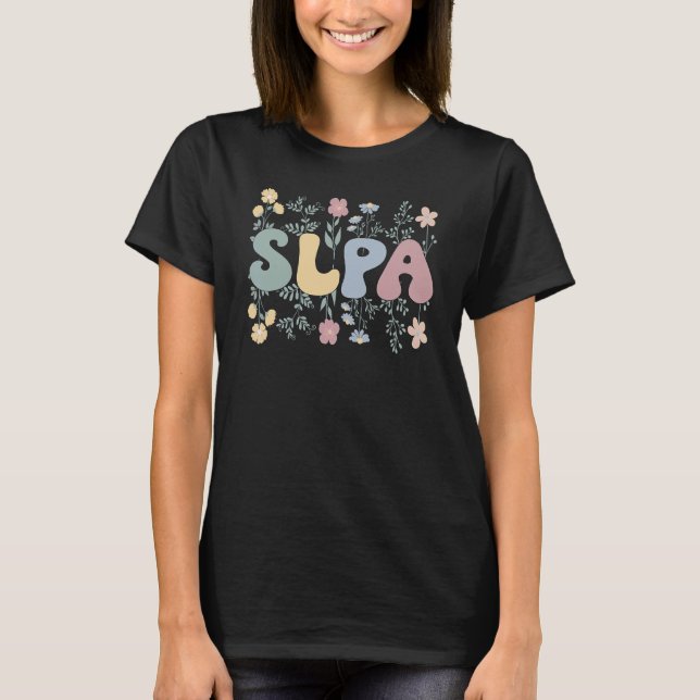 T-shirt Assistant Pathologie de la langue de la parole sup (Devant)