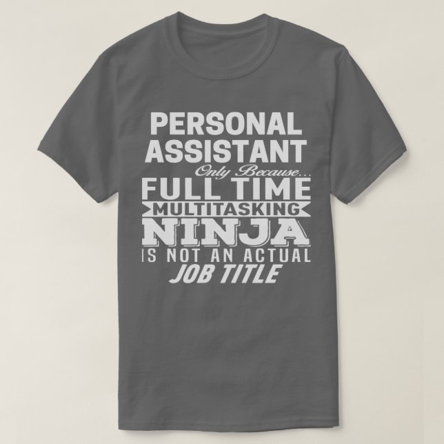 T-shirt Assistant personnel 1 (Design devant)