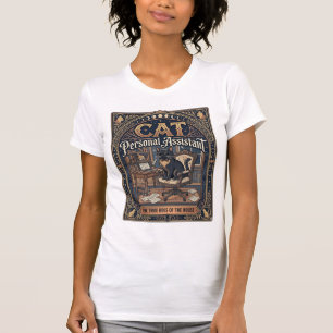 T-shirt Assistant Personnel Chat Drôle de Propriétaire Hum