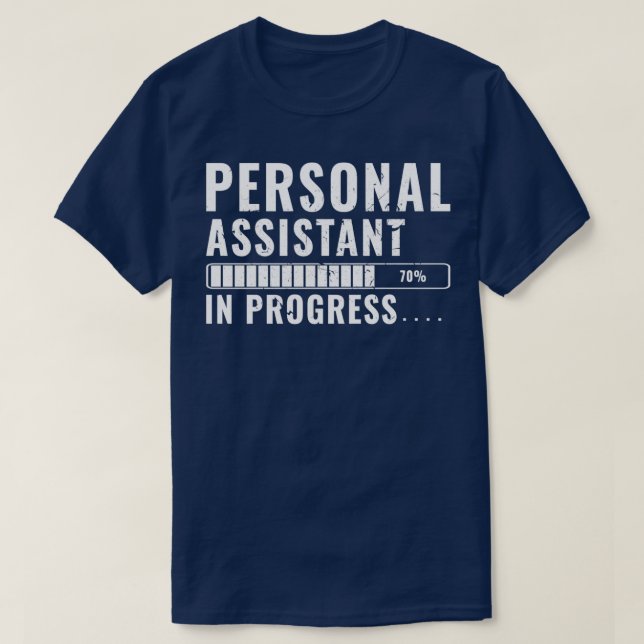 T-shirt Assistant Personnel En Formation Programmateur Fut (Design devant)