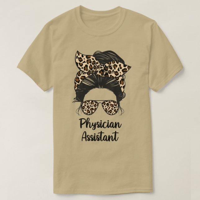 T-shirt Assistant physicien Bun life Physician Assis (Design devant)