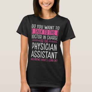 T-shirt Assistant physicien PA Badge Reel