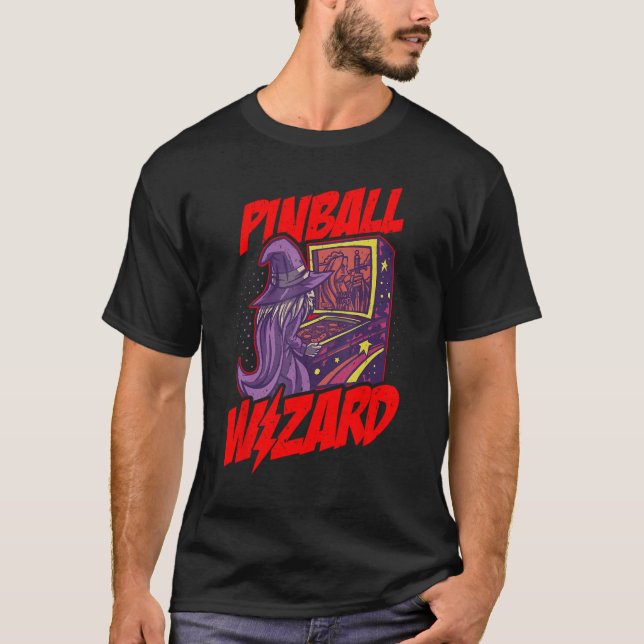 T-shirt Assistant Pinball pour Pinball Lover (Devant)
