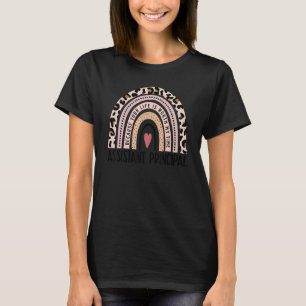 T-shirt Assistant principal Arc en arc-en-arc Titre du tra