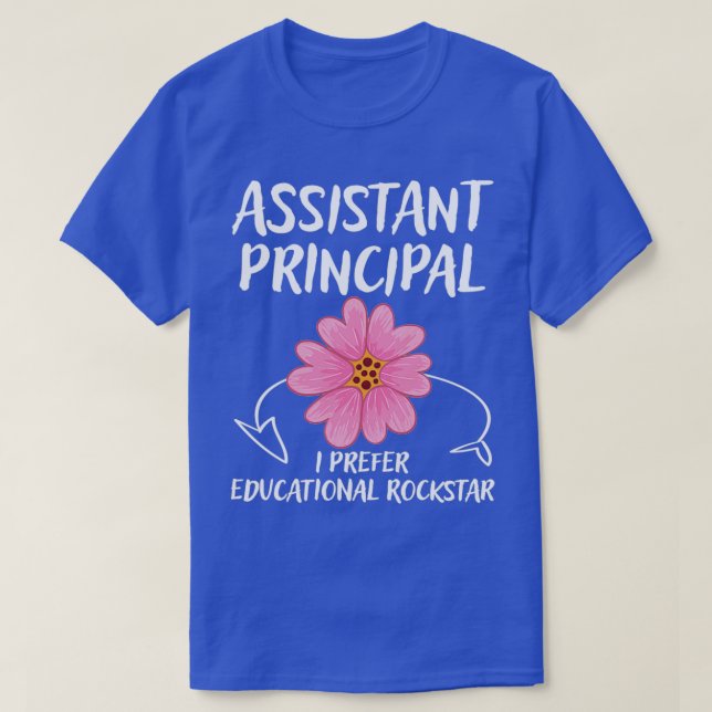 T-shirt Assistant Principal Cadeaux École Principal 21 (Design devant)