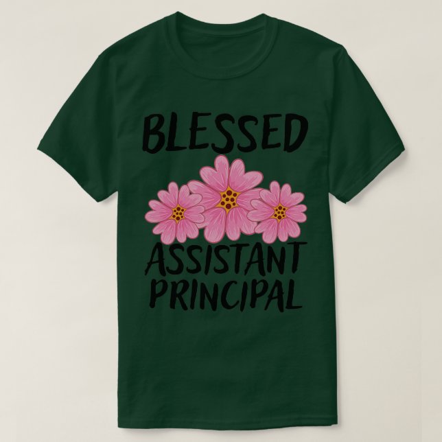 T-shirt Assistant principal Cadeaux École principale (Design devant)