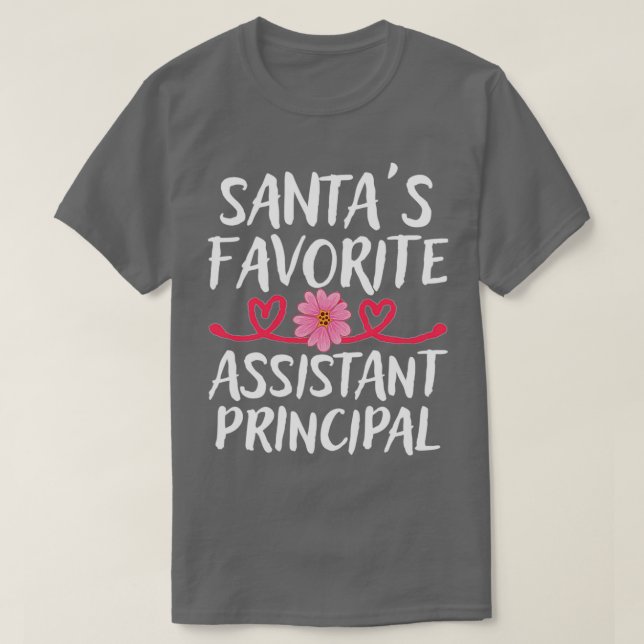 T-shirt Assistant principal Cadeaux École principale 22 (Design devant)