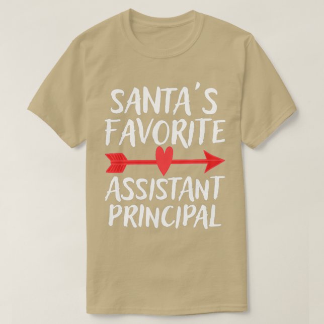T-shirt Assistant Principal Gifts School Principal 2 (Design devant)