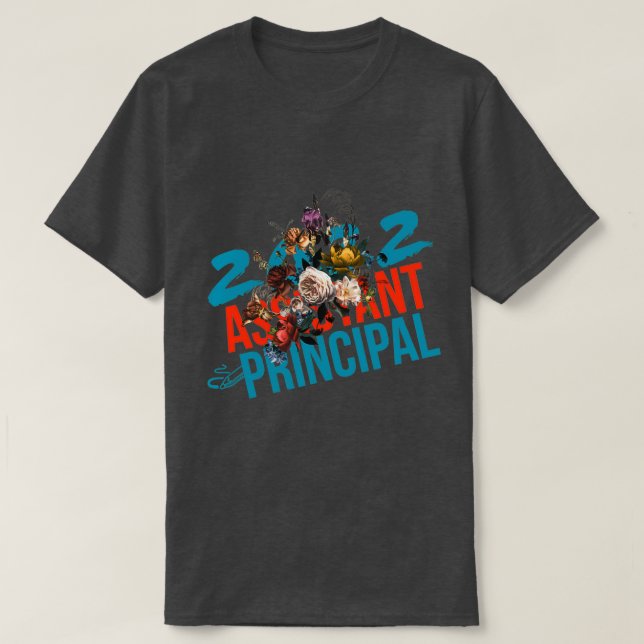 T-shirt Assistant principal principal Principal internatio (Design devant)