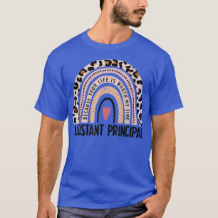 T-shirt Assistant Principal Rainbow Funny Job Title School