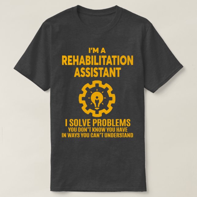 T-shirt ASSISTANT RÉADAPTATION NICE DESIGN 2017 Classic (Design devant)