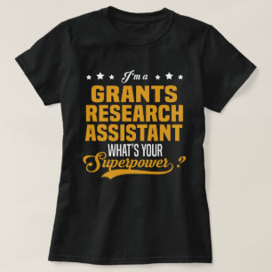 T-shirt Assistant Recherche Subventions