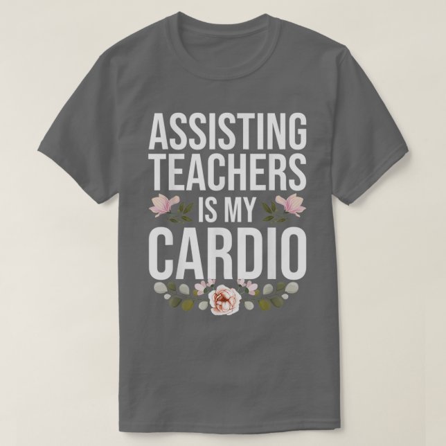 T-shirt assistant scolaire amusant (Design devant)