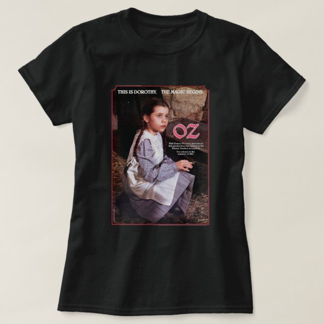 T-shirt Assistant Secret De Oz Cadeaux Van De Film (Design devant)