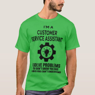 T-SHIRT ASSISTANT SERVICE CLIENT NICE DESIGN 2017 1
