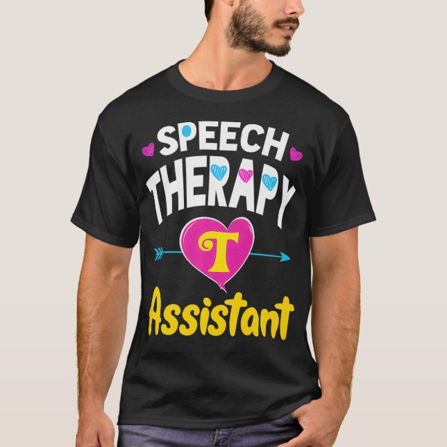 T-shirt Assistant SLP s orthophonique Assistant Pathologie (Devant)