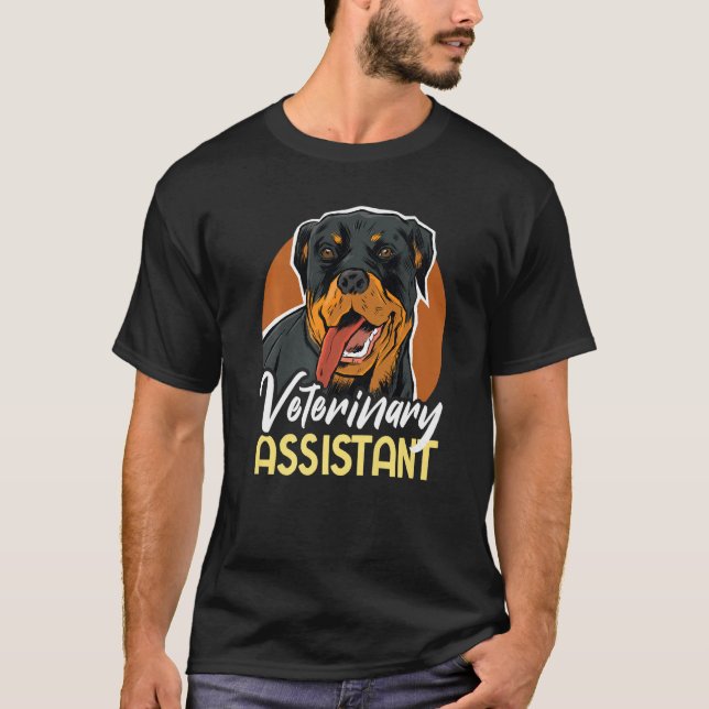 T-shirt Assistant vétérinaire (Devant)