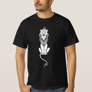 T-shirt Assistant vintage d'Oz, Lion Cowardly