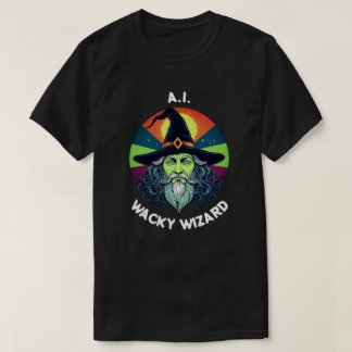 T-shirt Assistant Wacky d'IA. Modèle