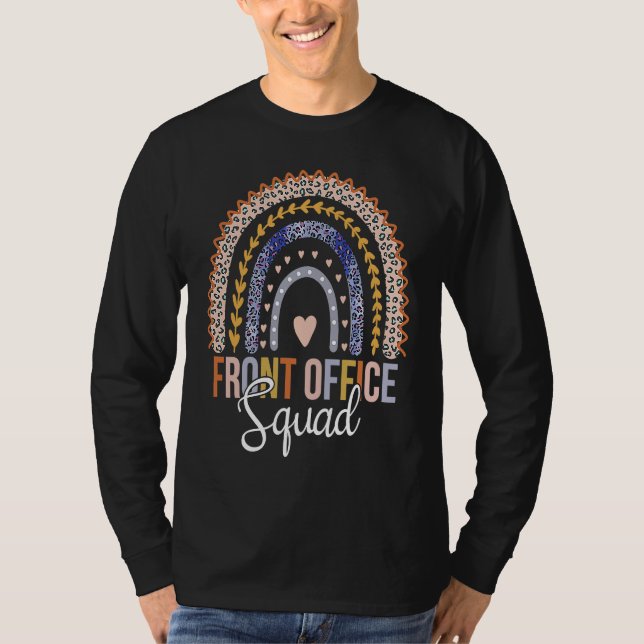 T-shirt Assistante de l'équipe du secrétariat de l'école p (Devant)