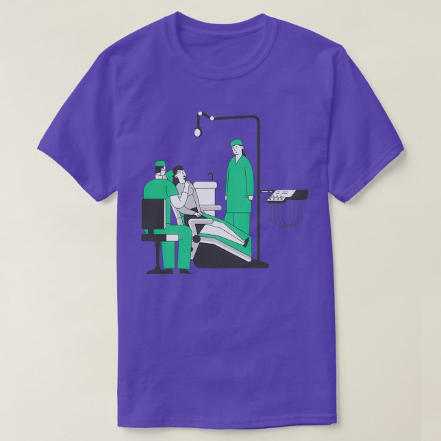 T-shirt assistante dentaire 30 (Design devant)