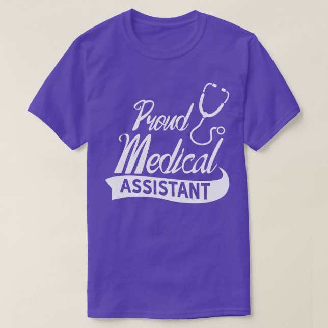 T-shirt Assistante Médicale fière 3 (Design devant)