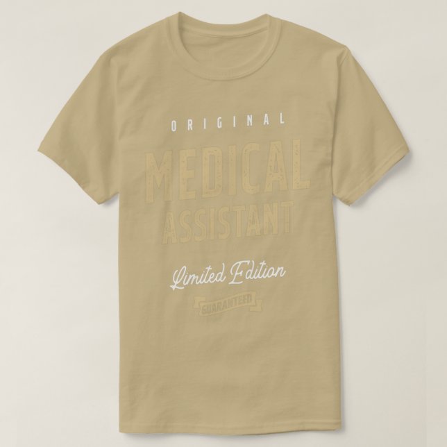 T-shirt Assistante Médicale Profession d'emploi Travailleu (Design devant)
