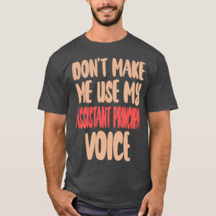 T-shirt Assistante principale Funny Présent Idée ressemble
