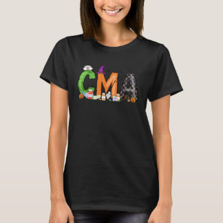 T-shirt Assistants Médicaux Certifiés CMA Sorcière Infirmi