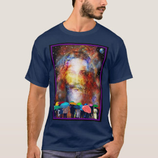 T-shirt Assister à une nuit pluvieuse