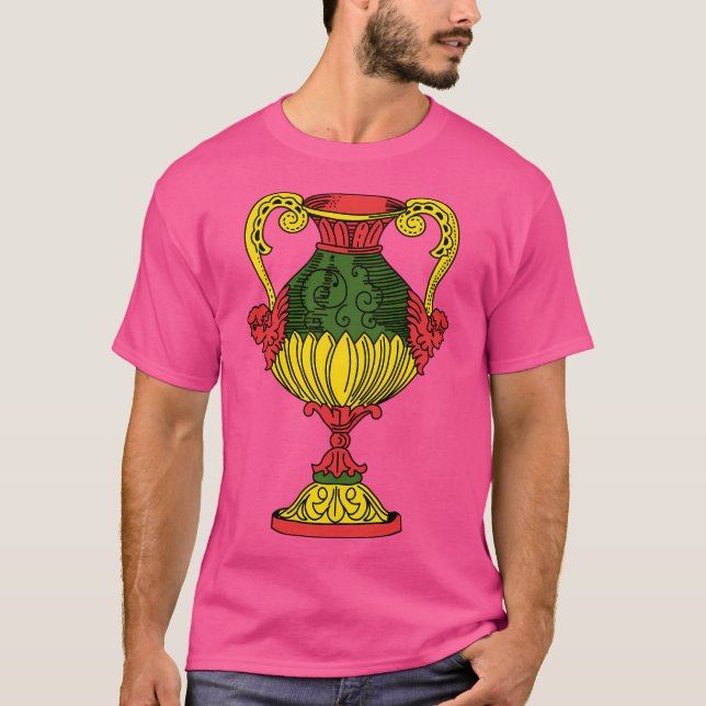 T-shirt Asso Di Coppe Scopa Briscola Sicilienne (Devant)