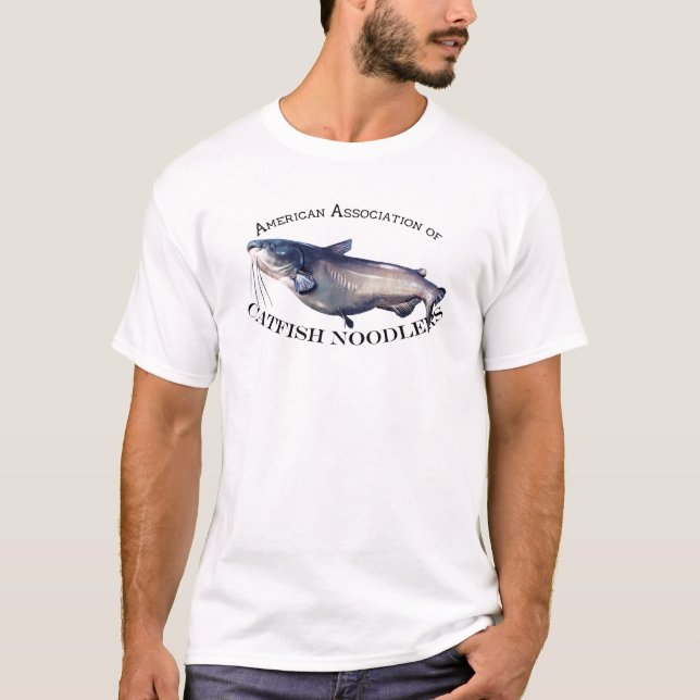 T-shirt Association américaine de poisson-chat Noodlers (Devant)