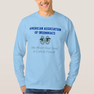 T-shirt Association américaine des Insomniacs