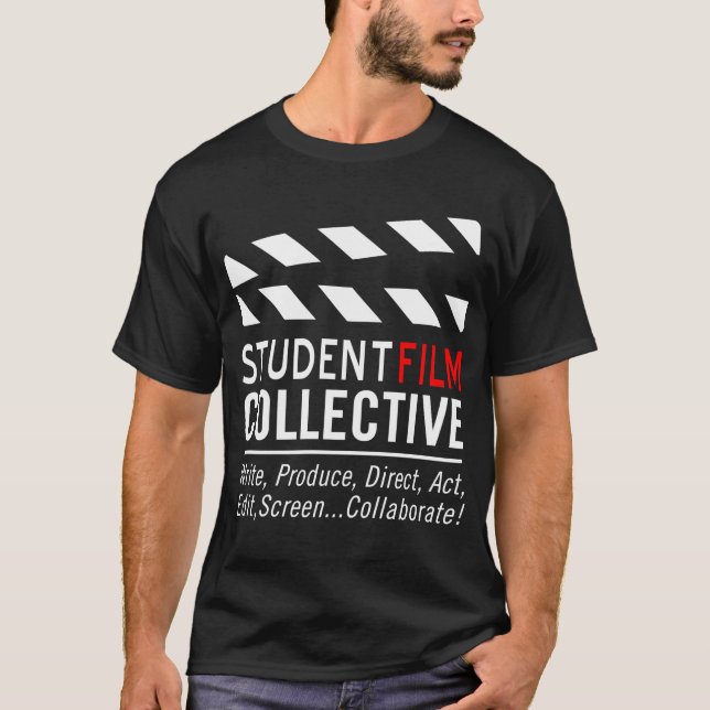 T-shirt Association collective de FILM d'étudiant - (Devant)