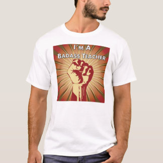 T-shirt Association de professeur de Badass - je suis un