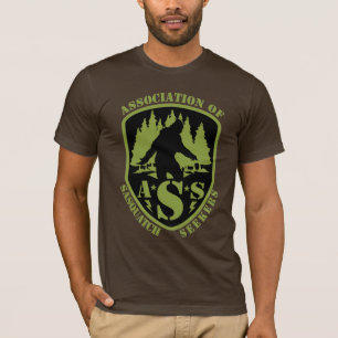 T-shirt Association des chercheurs de Sasquatch