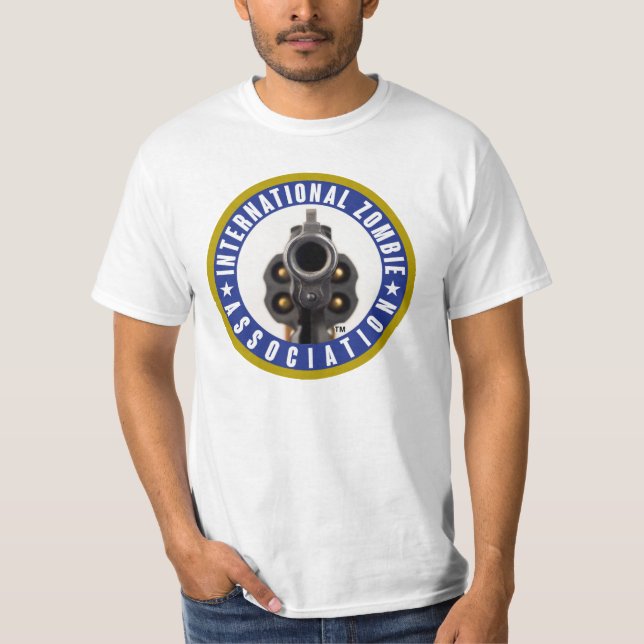 T-shirt Association internationale de zombi (Devant)