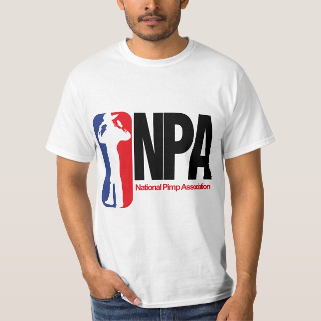 T-shirt Association nationale de souteneur (Devant)
