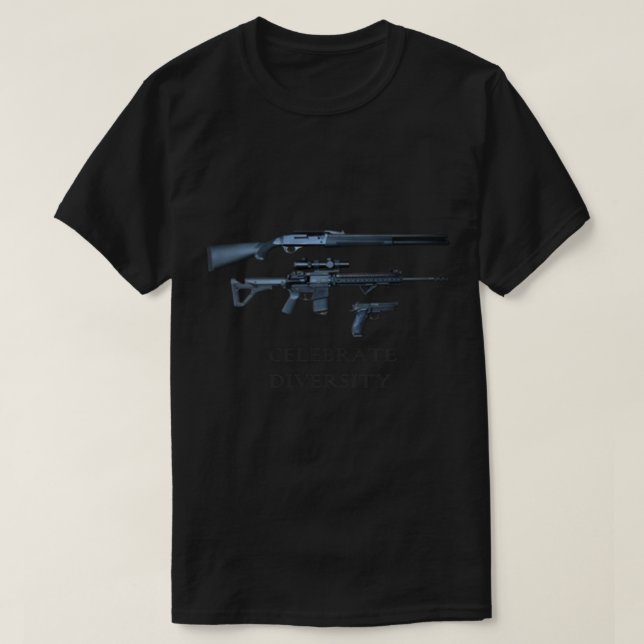 T-shirt Association nationale des fusiliers anti-NRA (Design devant)