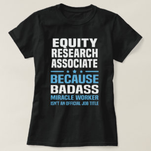 T-shirt Associé à la recherche sur les capitaux