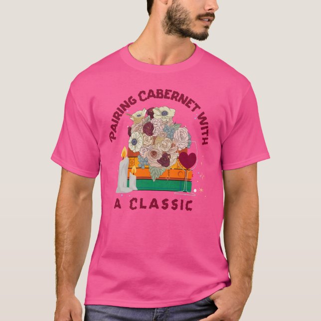 T-shirt Associer Cabernet avec un classique (Devant)