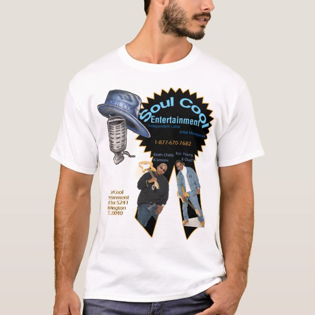 T-shirt Associés frais d'âme (avant et dos) (Devant)