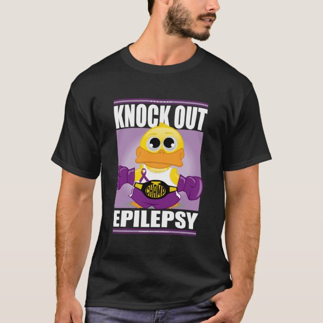 T-shirt Assommez l'épilepsie (Devant)