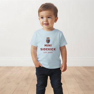 T-shirt assorti personnalisé pour père et fils