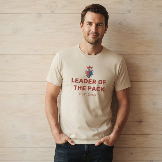 T-shirt assorti personnalisé pour père et fils